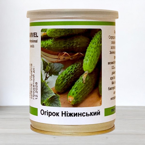 Семена профессиональные огурца Нежинский, (Украина), 100 г